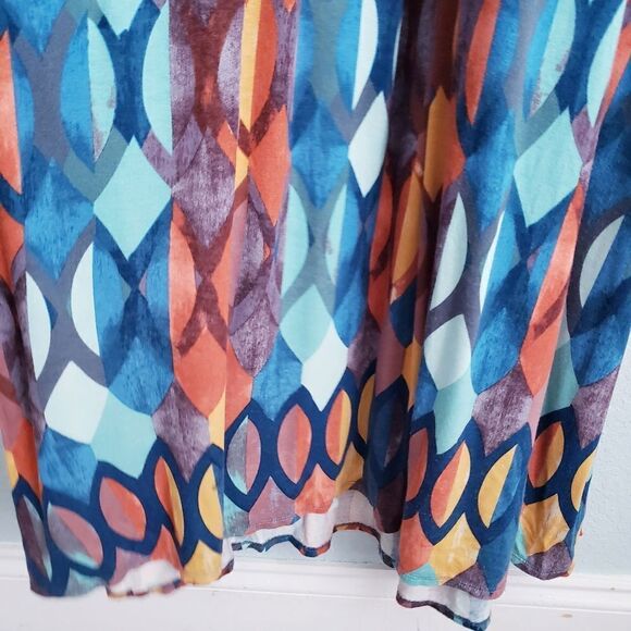 Anthropologie Maeve Noetzie Bohemian Geometric Maxi Dress - Picture 3 of 12